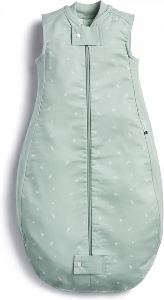 Sheeting Slaapzak - 0,3 Tog - Slaapzakken - Slaapzak - Slaapzak kind - 2-4 jaar - Slaapzak 105 cm -Zomer slaapzak by ergoPouch in Sage – product photo