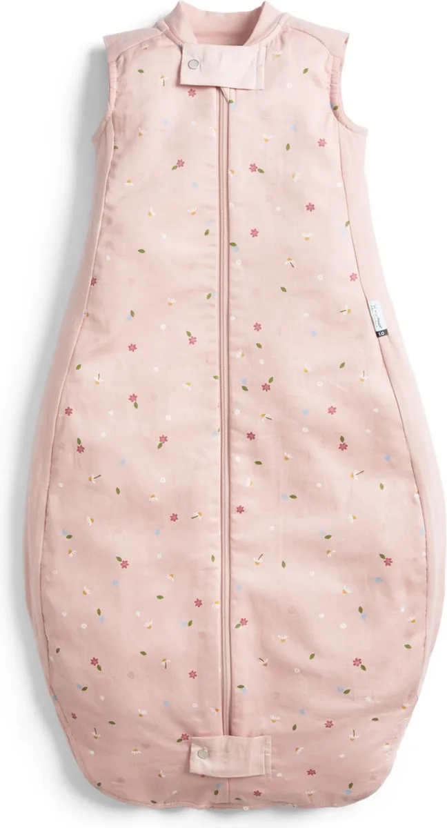 Sheeting Slaapzak - 1,0 Tog - Slaapzak baby - Slaapzakken - Slaapzak kind - 2-4 jaar - Slaapzak 105 cm -Daisies van ergoPouch in Daises – productfoto