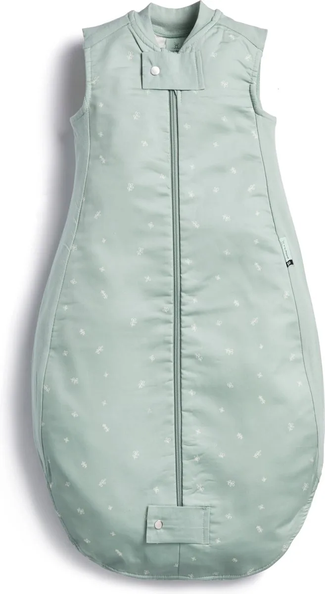 Sheeting Slaapzak - 1,0 Tog - Slaapzak - Slaapzakken - Slaapzak kind - 2-4 jaar - Slaapzak 105 cm van ergoPouch in Sage – productfoto