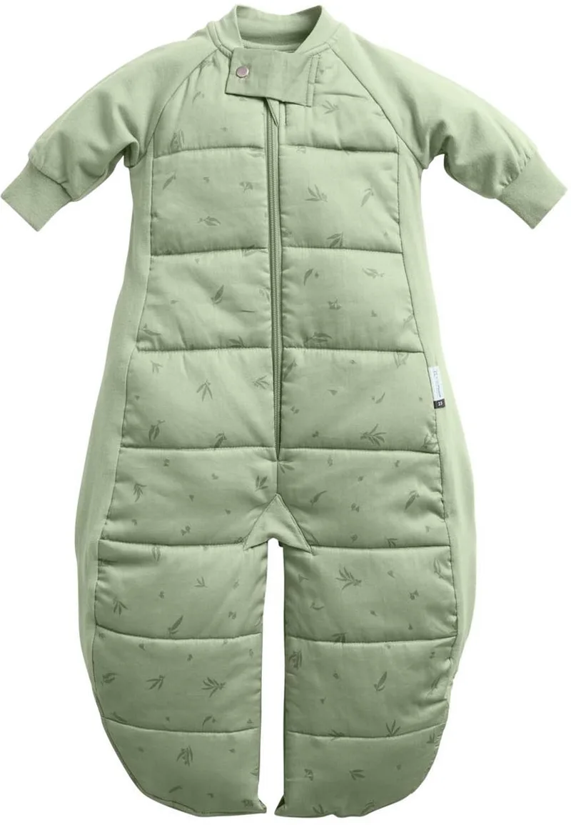 Sleepsuit Slaapzak - 2,5 Tog - Slaapzak - Slaapzak baby - Slaapzakken - Slaapzak kind winter - 8-24 md - Slaapzak 90 cm - Willow van ergoPouch in Groen – productfoto