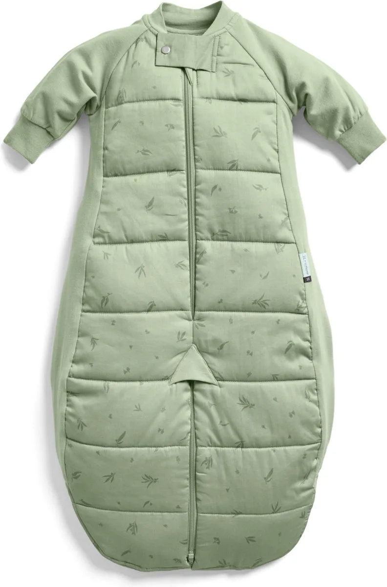 Sleepsuit Slaapzak - 2,5 Tog - Slaapzak - Slaapzak kleuter - Slaapzakken - Slaapzak kind Winter - 2-4 jaar - Slaapzak 105 cm- Willow van ergoPouch in Groen – productfoto