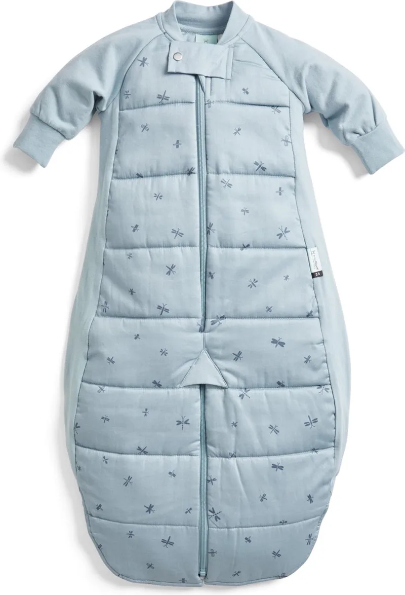 Sleepsuit Slaapzak - 3,5 Tog - Slaapzak - Slaapzak Baby - Slaapzakken - Slaapzak kind winter - 3-12 md - Slaapzak 80 cm van ergoPouch in Dragonflies – productfoto