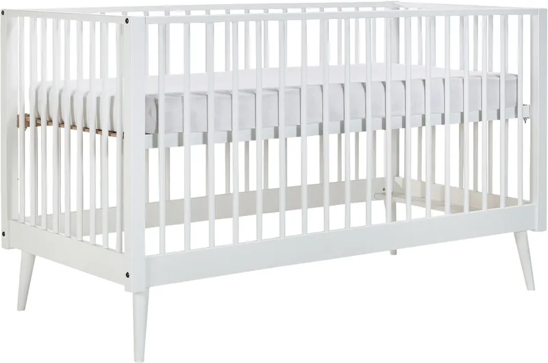 Evy Babybed 70 x 140 cm by Europe Baby in Wit – product photo