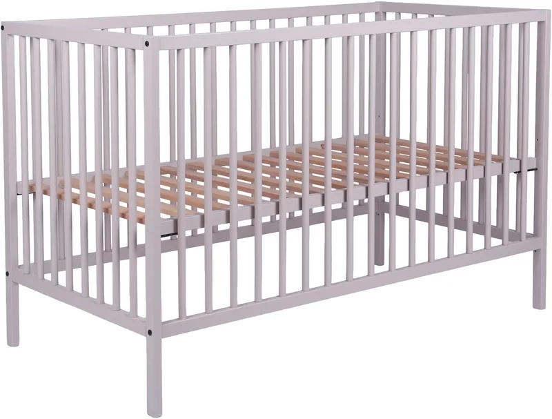 Ledikant - Solid Beech - 60 x 120 cm fra Europe Baby i Oatmeal – produktbillede
