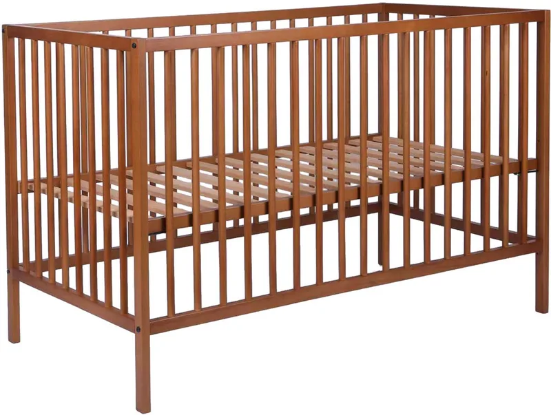 Ledikant - Solid Beech - 60 x 120 cm by Europe Baby in Walnoot – product photo
