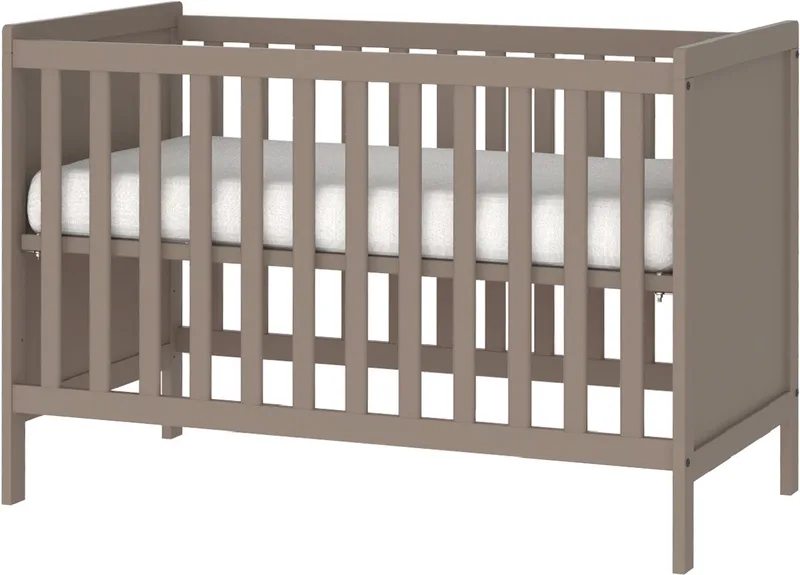 Ralph II Babybed Chestnut 60 x 120 cm de Europe Baby en Bruin donker – photo produit