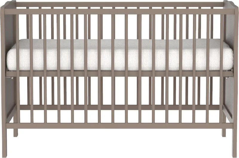 Sarah II Babybed Chestnut 60 x 120 cm van Europe Baby in Bruin donker – productfoto