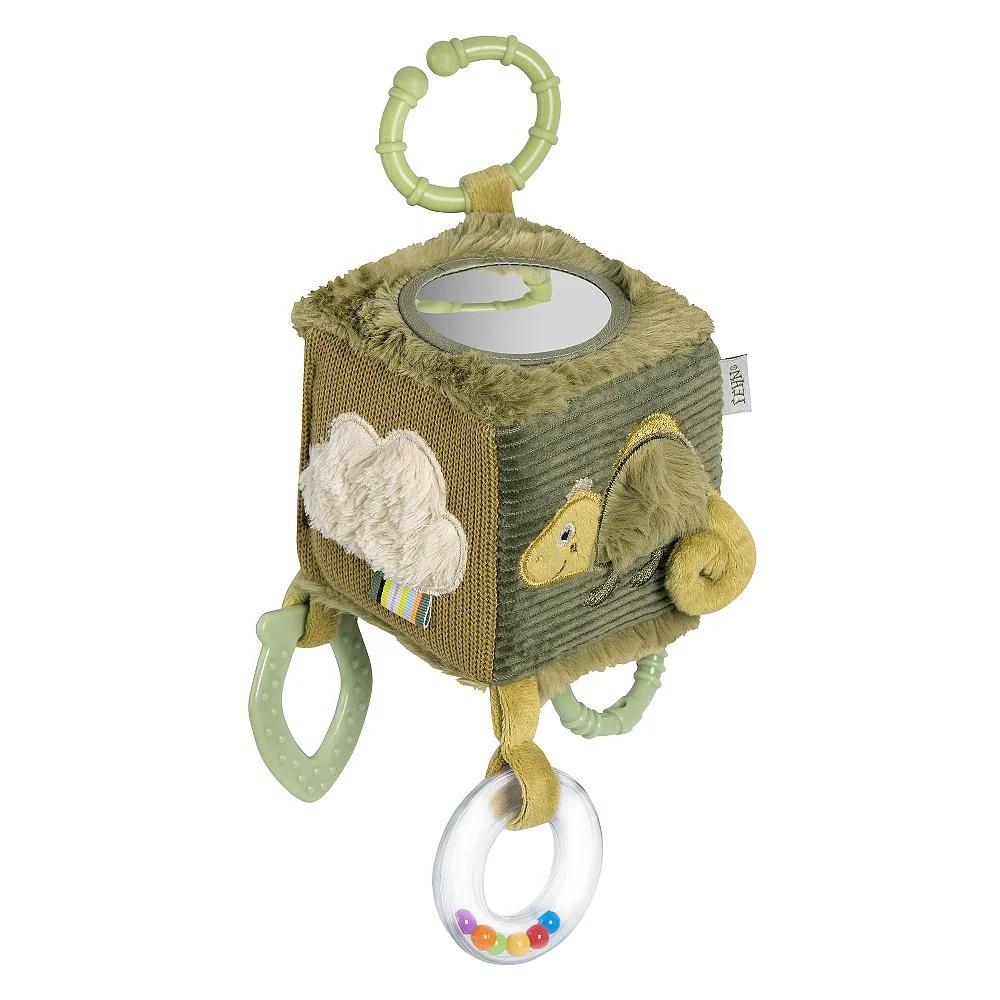 Activiteitenkubus Kameleon 0+ 10x10 cm de Fehn – photo produit