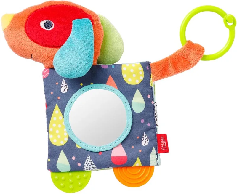 Activiteitenspeeltje Color Friends Junior 16 Cm Pluche de Fehn en Multicolore – photo produit