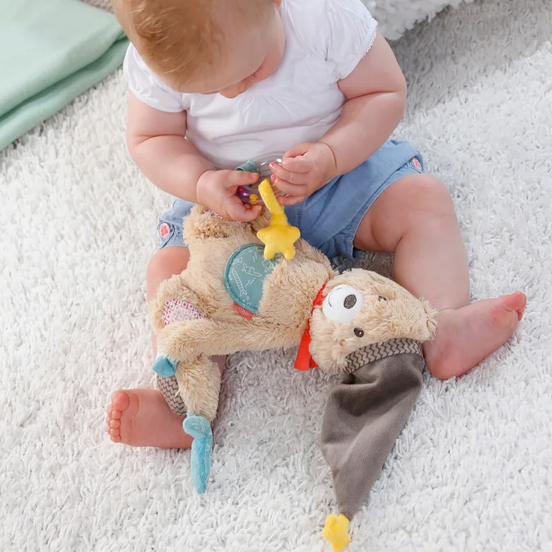 Greifling Activity-Bär Bruno by Fehn in Beige, 280 × 130 mm – product photo 2 of 3
