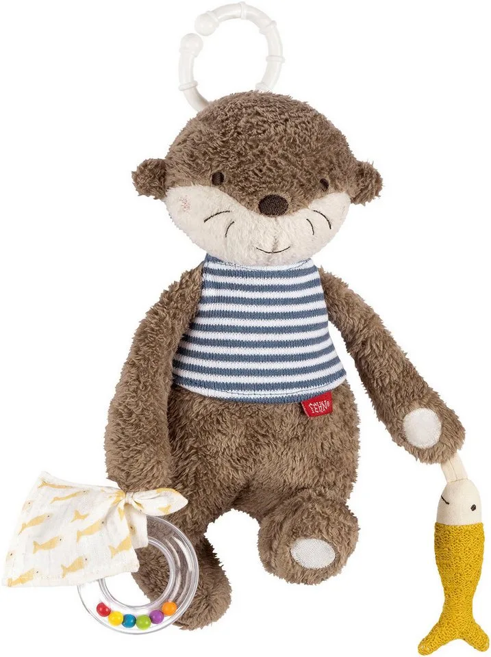Activiteiten Otter Theo - Baby Speelgoed voor Ontwikkeling & Plezier van Fehn in Bruin – productfoto