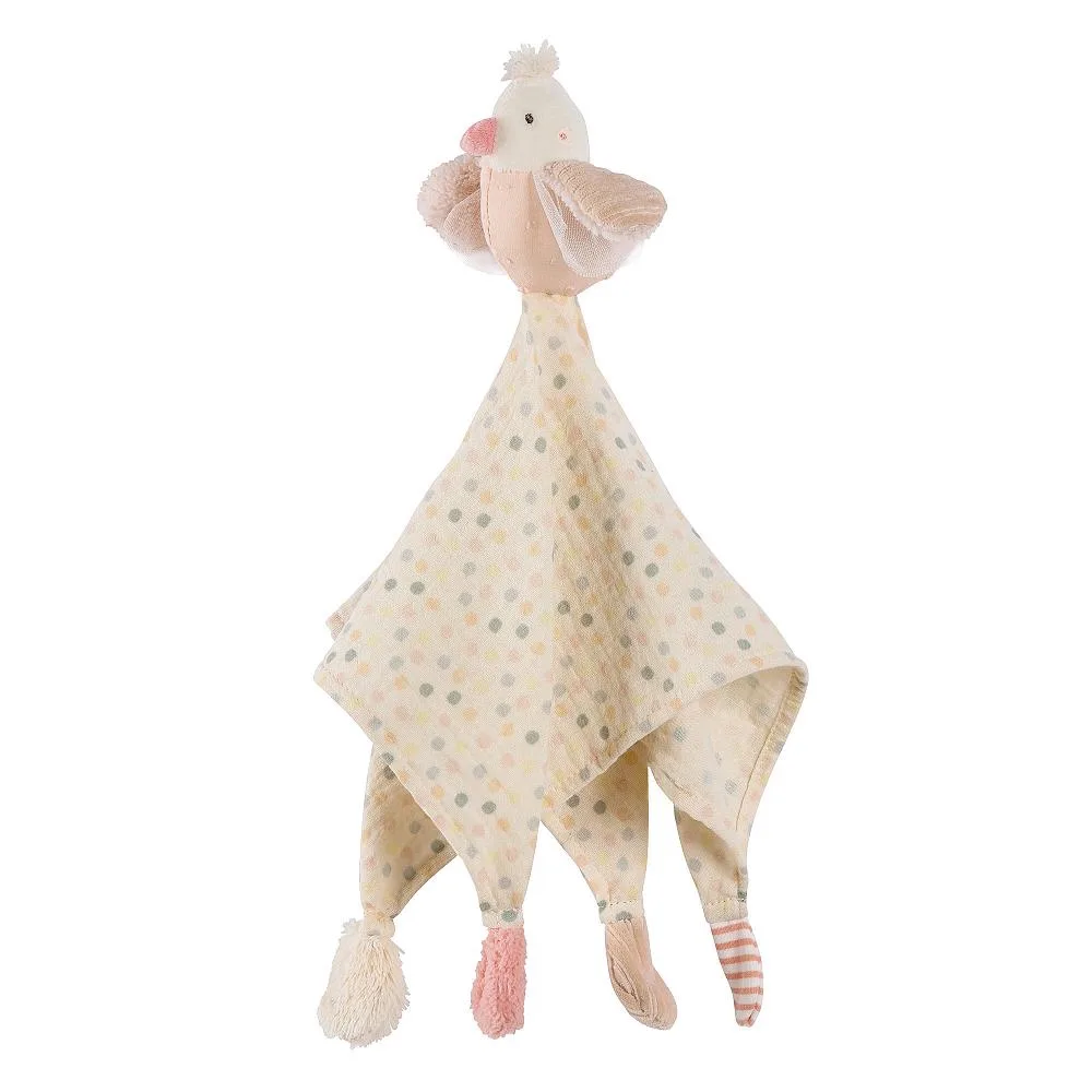 Hydrofiel Knuffeldoekje Vogel Feehnland 0+ 40 cm van Fehn – productfoto