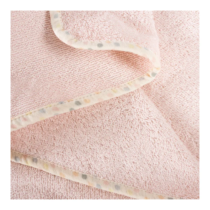 Kapuzenbadetuch 80x80cm by Fehn in Pink, 80 × 80 mm – product photo 2 of 3