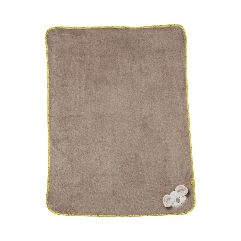 Kuscheldecke Koala Australia 100 x 75 cm van Fehn in Grijs, 1000 × 750 × 50 mm – productfoto 1 van 3