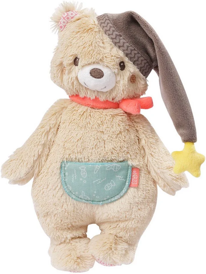 Kuscheltier Bruno, Bär, 24 cm de Fehn en Marron – photo produit