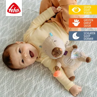 Kuscheltier Capybara Clara Hello little One 20cm från Fehn i Flerfärgad, 23 × 9 × 10 mm – produktbild 1 av 3