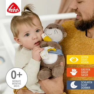 Kuscheltier Nachtlicht Otter Theo 27cm de Fehn en Marron, 27 × 12,5 × 8,5 mm – photo produit 1 sur 3