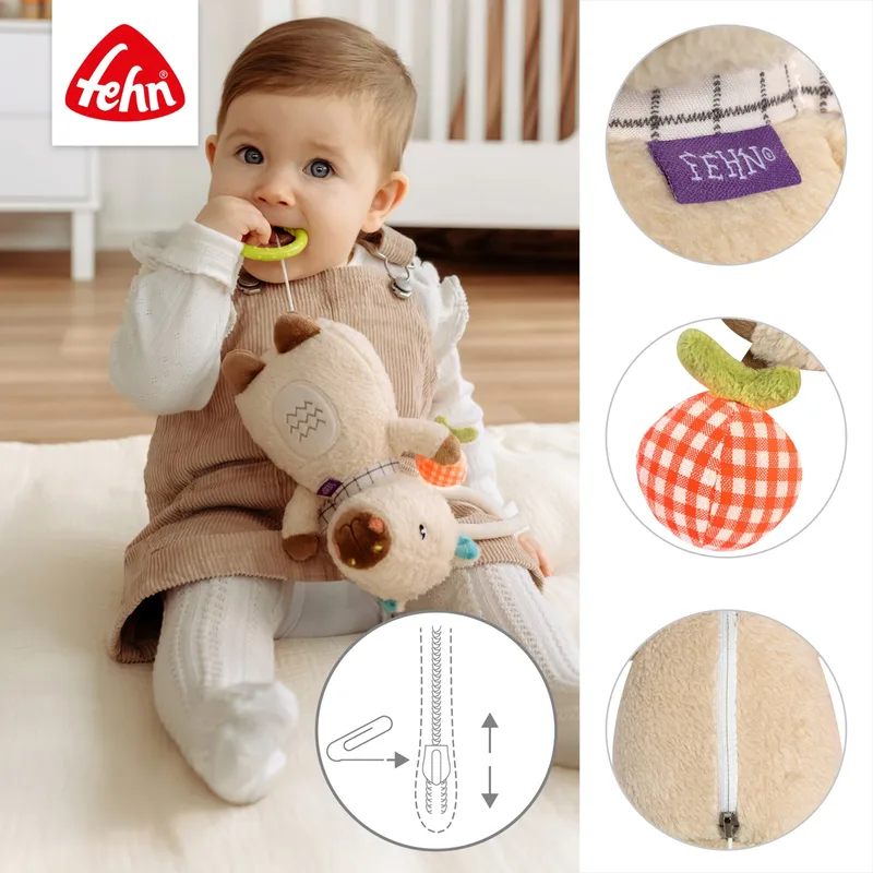 Mini-Spieluhr Capybara Clara 18cm by Fehn in Multicolour, 17,5 × 8 × 7,4 mm – product photo 2 of 3