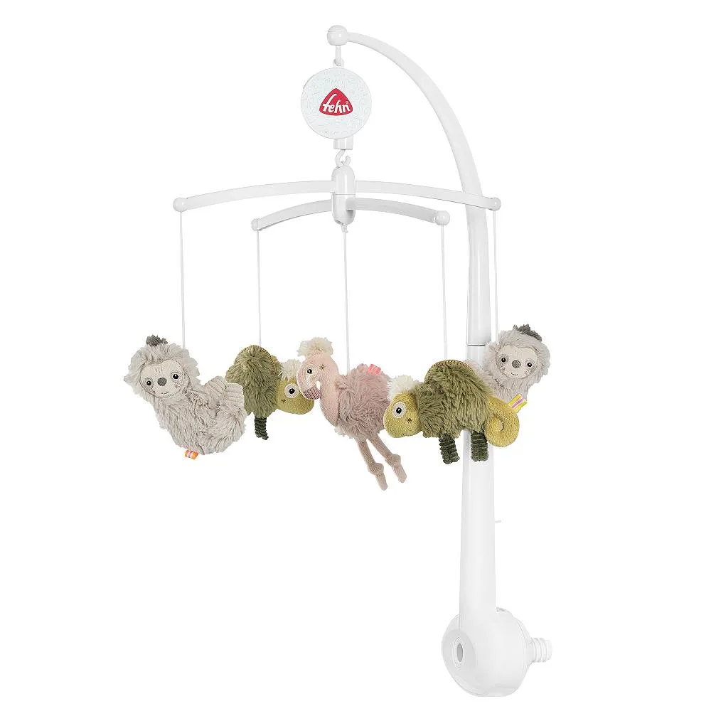 Muziekmobiel Lazy Crazy Pink 0-5M 40 cm de Fehn – photo produit