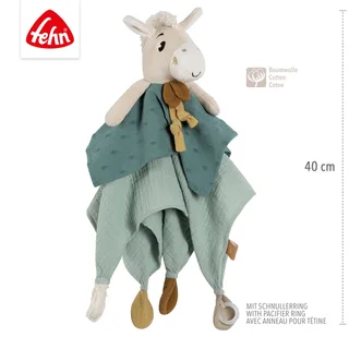 Schmusetuch Pferd Pferdinand Deluxe von Fehn in Mehrfarbig, 43 × 20 × 9,8 mm – Produktfoto 3 von 3