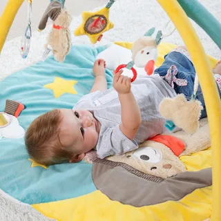 Spielbogen mit 3-D-Activity-Decke Bär Bruno by Fehn in Multicolour, 850 × 850 mm – product photo 2 of 3
