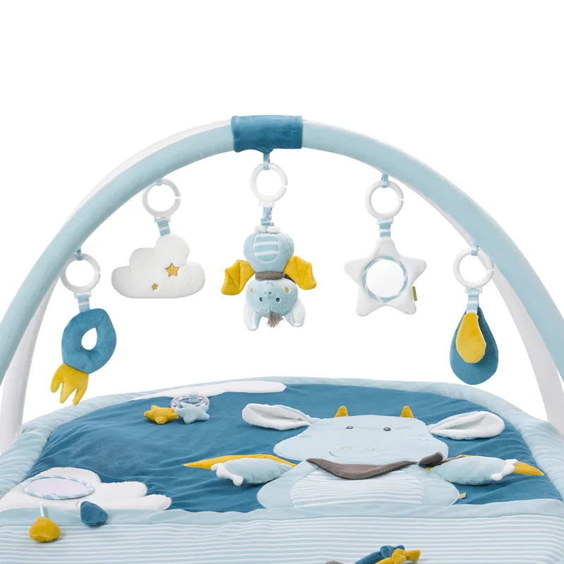 Spielbogen mit 3-D-Activity-Decke Little Castle van Fehn in Blauw, 850 × 1100 mm – productfoto 1 van 3