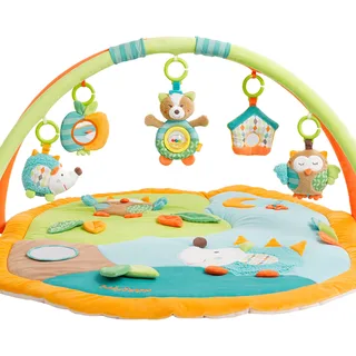 Spielbogen mit 3-D-Activity-Decke Sleeping Forest by Fehn in Multicolour, 800 × 1050 mm – product photo 1 of 3