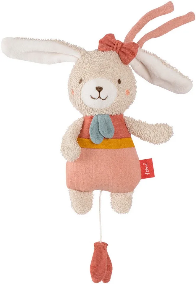 Spieluhr Spieluhr Hase, mit herausnehmbarem Spielwerk de Fehn en Multicolore – photo produit