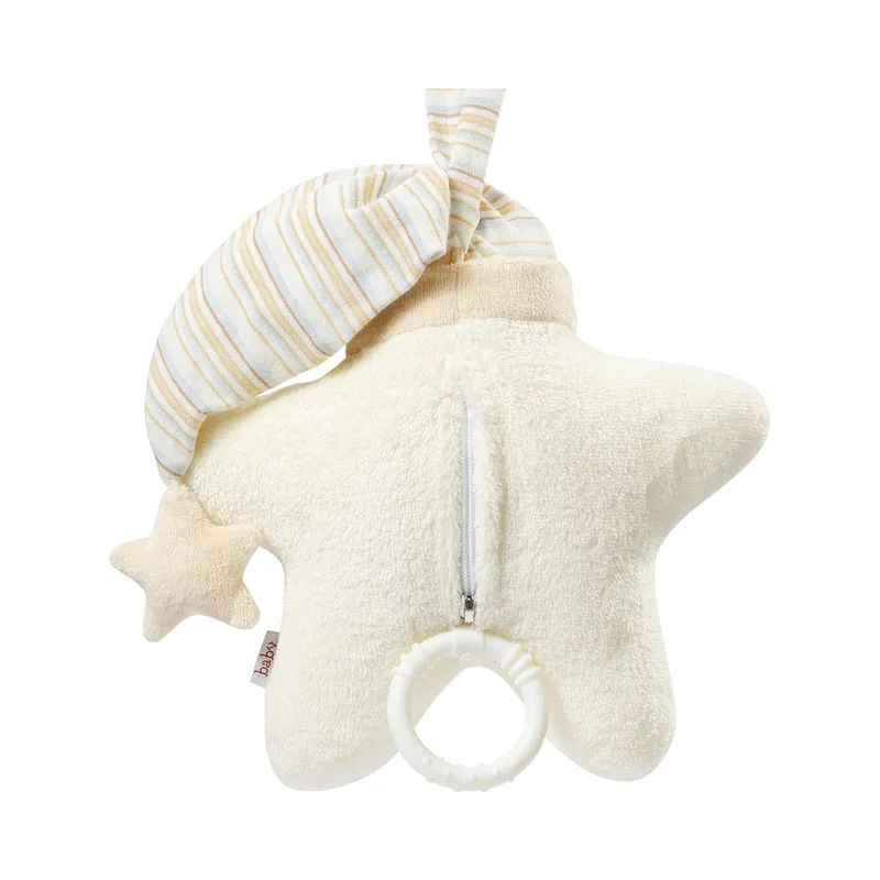 Spieluhr Stern Baby Love 22cm van Fehn in Beige, 220 mm – productfoto 1 van 3