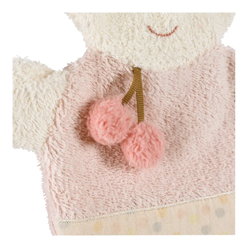 Waschhandschuh Maus van Fehn in Roze, 29 mm – productfoto 2 van 3