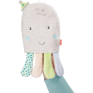 Waschhandschuh Oktopus Meereskinder van Fehn in Meerkleurig, 25 mm – productfoto 1 van 3