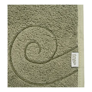 Waschhandschuh oliv de Fehn en Oliv, 21 × 26,5 × 0,7 mm – photo produit 2 sur 3