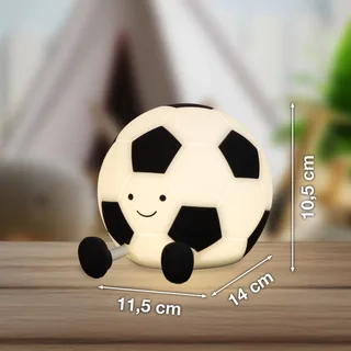 Nachtlicht Fussball Kalle de FH Lighting en Multicolore, 14 × 11,5 × 10,5 mm – photo produit 4 sur 5