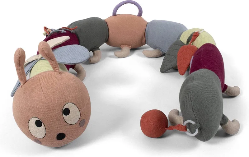 activiteiten knuffel - lilli the larva de Filibabba en Multicolore – photo produit