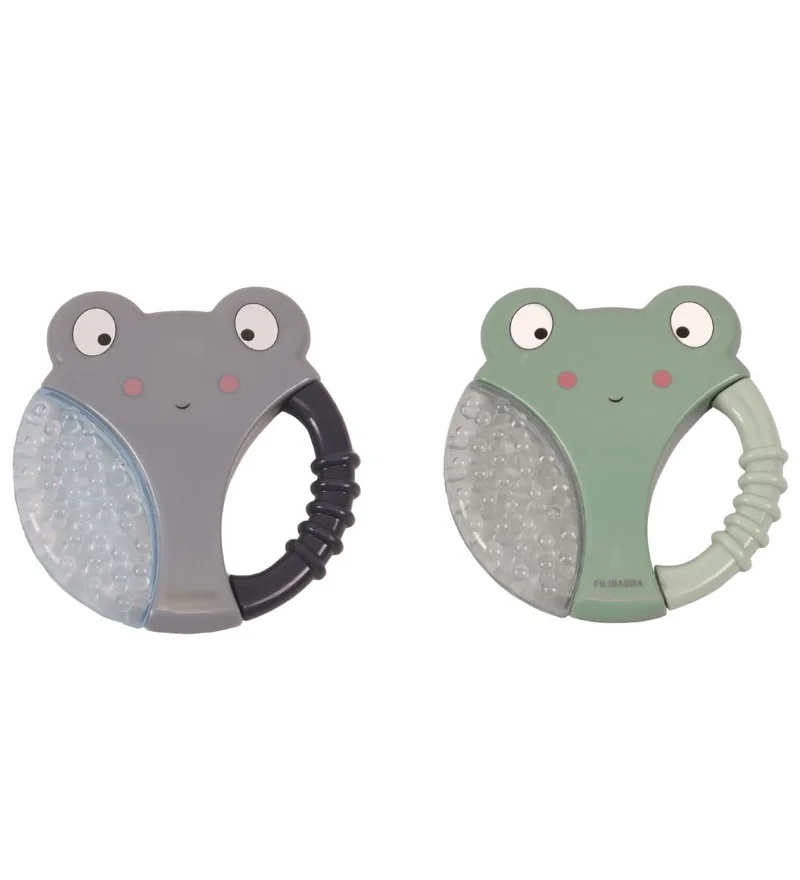 Bijtring - 2-pack - Kikkers van Filibabba – productfoto