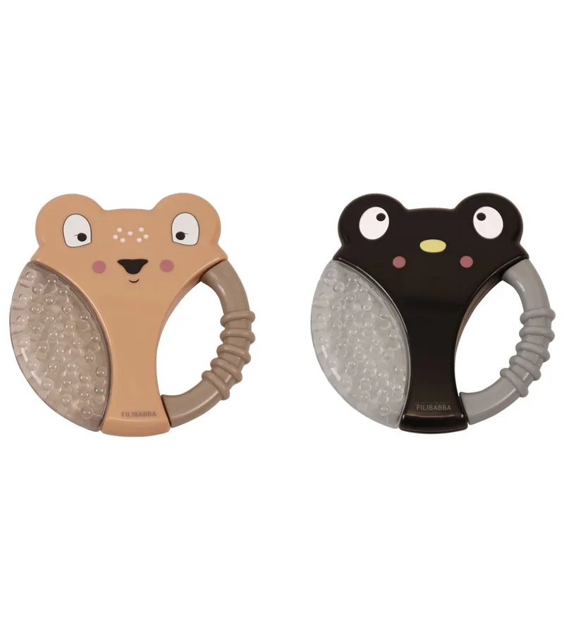 Bijtring - 2-pack - Penguin & Hert de Filibabba – photo produit