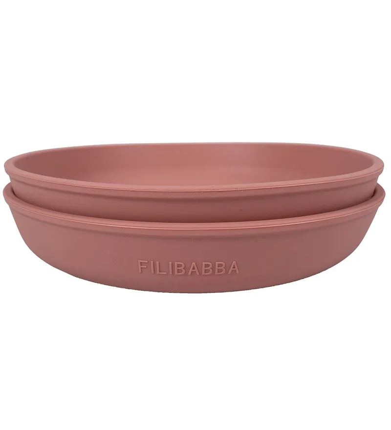 Borden - Silicone - 2-pack - Rose de Filibabba – photo produit
