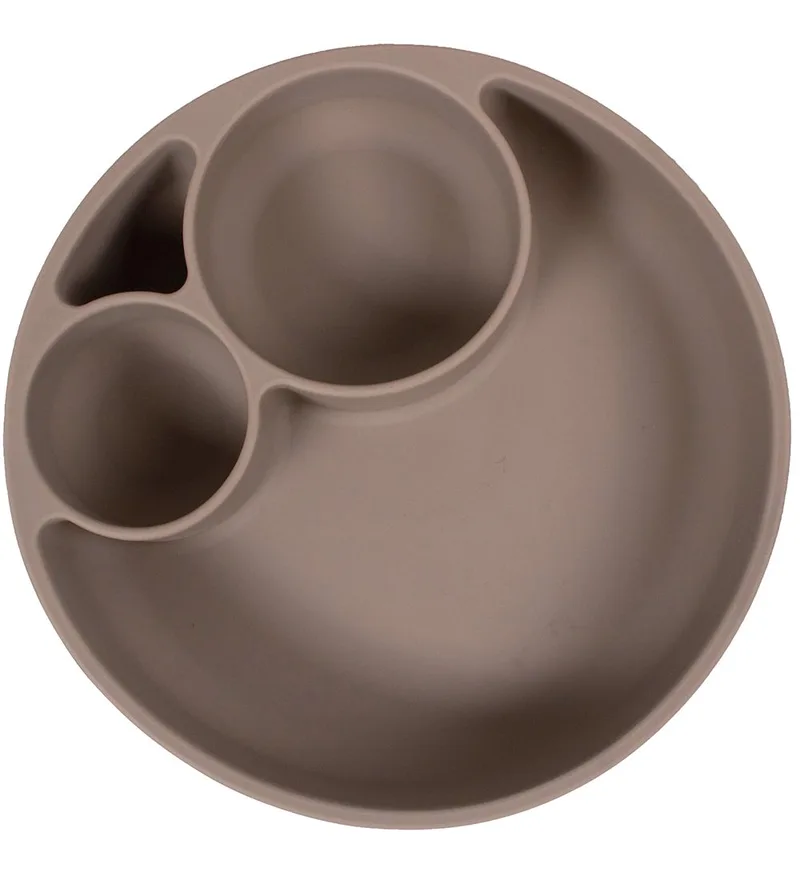 Borden - Silicone - Verdeeld in kamers - Warm Grey de Filibabba – photo produit