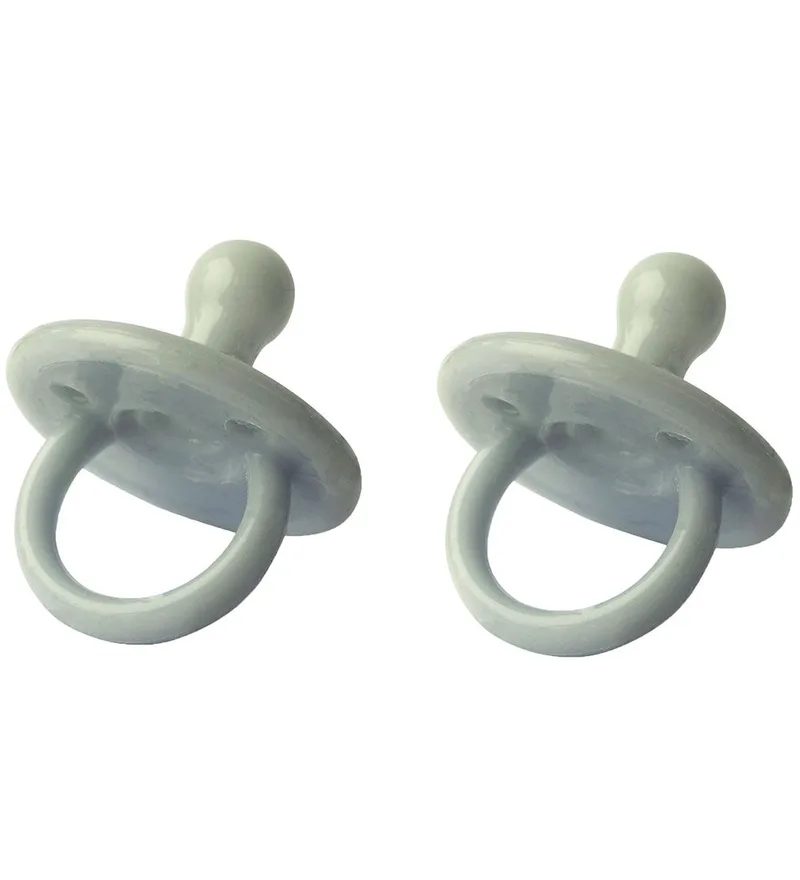 Fopspenen - 2-pack - 0-36 mnd. - Mos Green van Filibabba – productfoto
