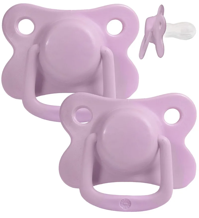 Fopspenen - 2-pack - Licht Lavendel van Filibabba – productfoto