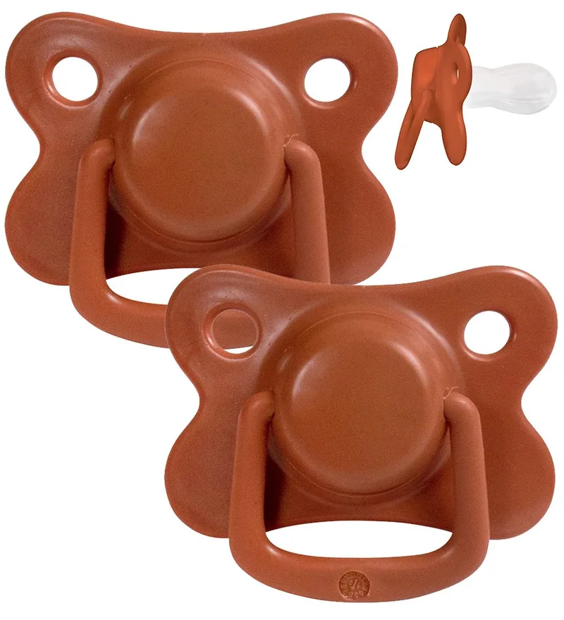 Fopspenen - 2-pack - Rust van Filibabba – productfoto