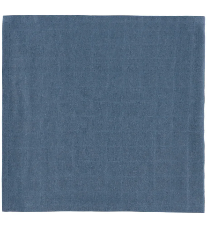 Hydrofiele Doek - 65x65 - Modderig Blue van Filibabba – productfoto