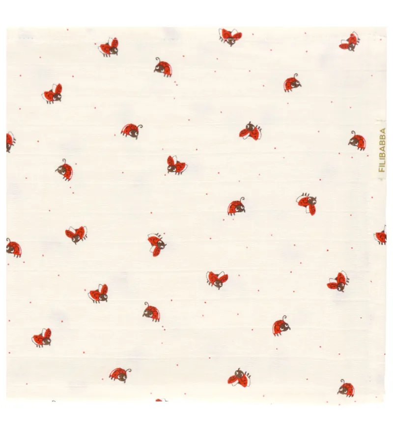 Hydrofiele Doek - Mousseline - 65x65 cm - Lucky de Filibabba – photo produit