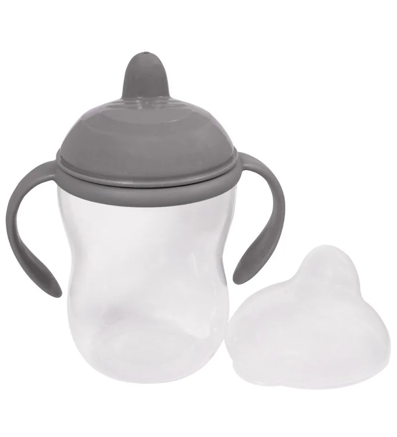 Kinderbeker - 270 ml - Donkergrijs fra Filibabba – produktbillede