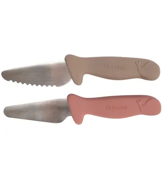 Messenset voor kinderen - 2-pack - Warm Grey/Rose by Filibabba – product photo 1 of 4
