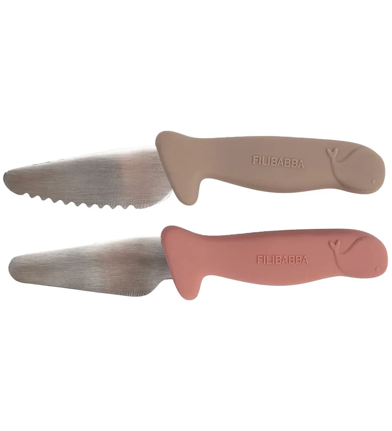 Messenset voor kinderen - 2-pack - Warm Grey/Rose by Filibabba – product photo 1 of 4
