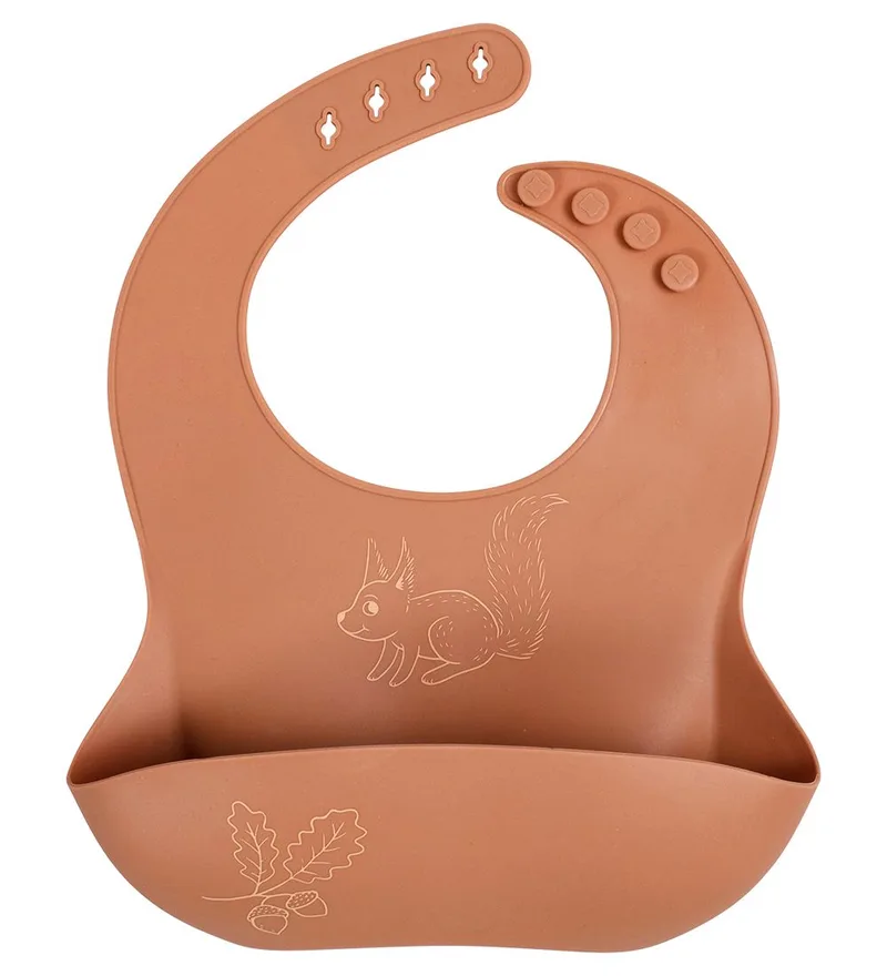 Silicone Slabbetjes - Eekhoorn by Filibabba – product photo