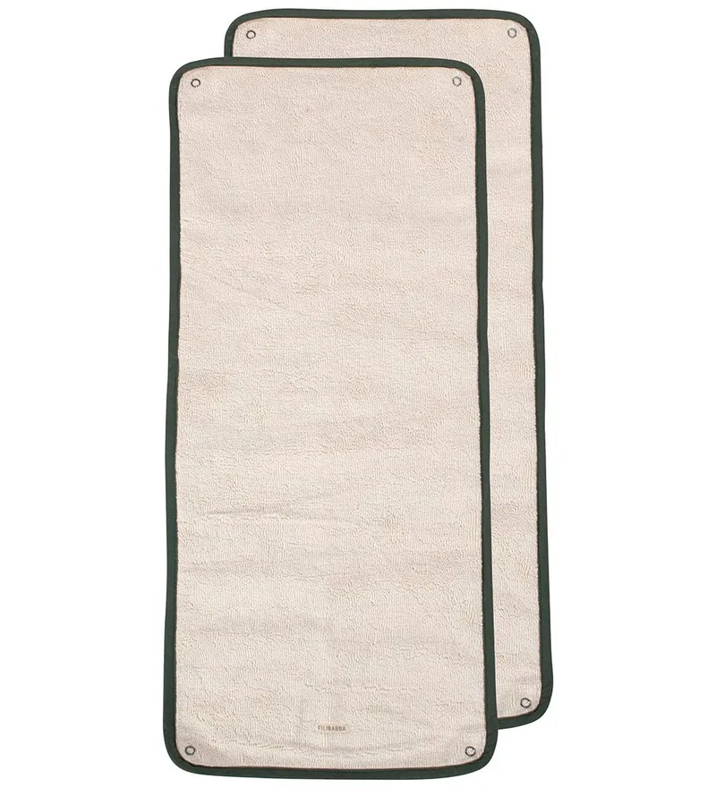 Tussenlaag voor Verschoonmatje - 2-pack - Grenen Green de Filibabba – photo produit