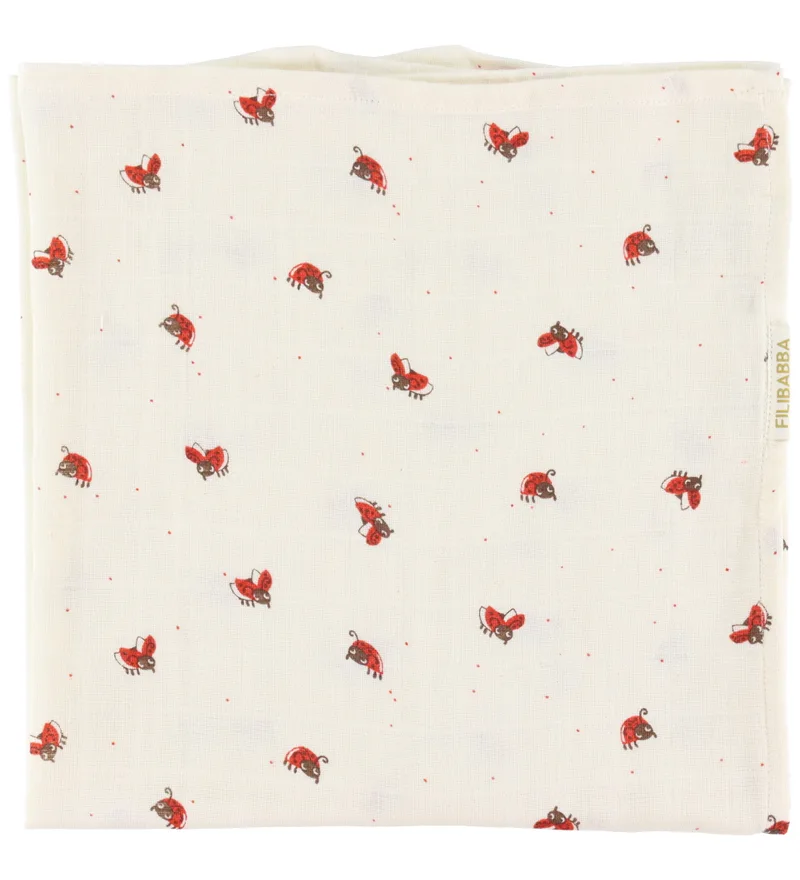 Wikkeldoek - Mousseline - 120x120 cm - Lucky by Filibabba – product photo