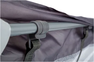 Baby-Reisebett Einhang für Reisebett, inklusive praktischer Tragetasche von Fillikid in Grau – Produktfoto 4 von 4